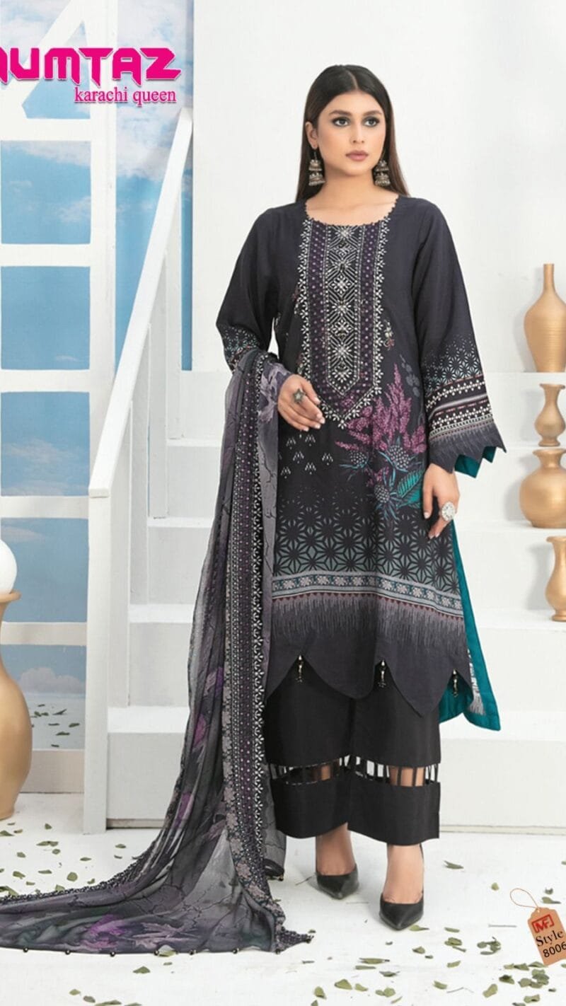 Mumtaz Karachi Vol 8 Madhav Fashion Wholesale Cotton Dress Material