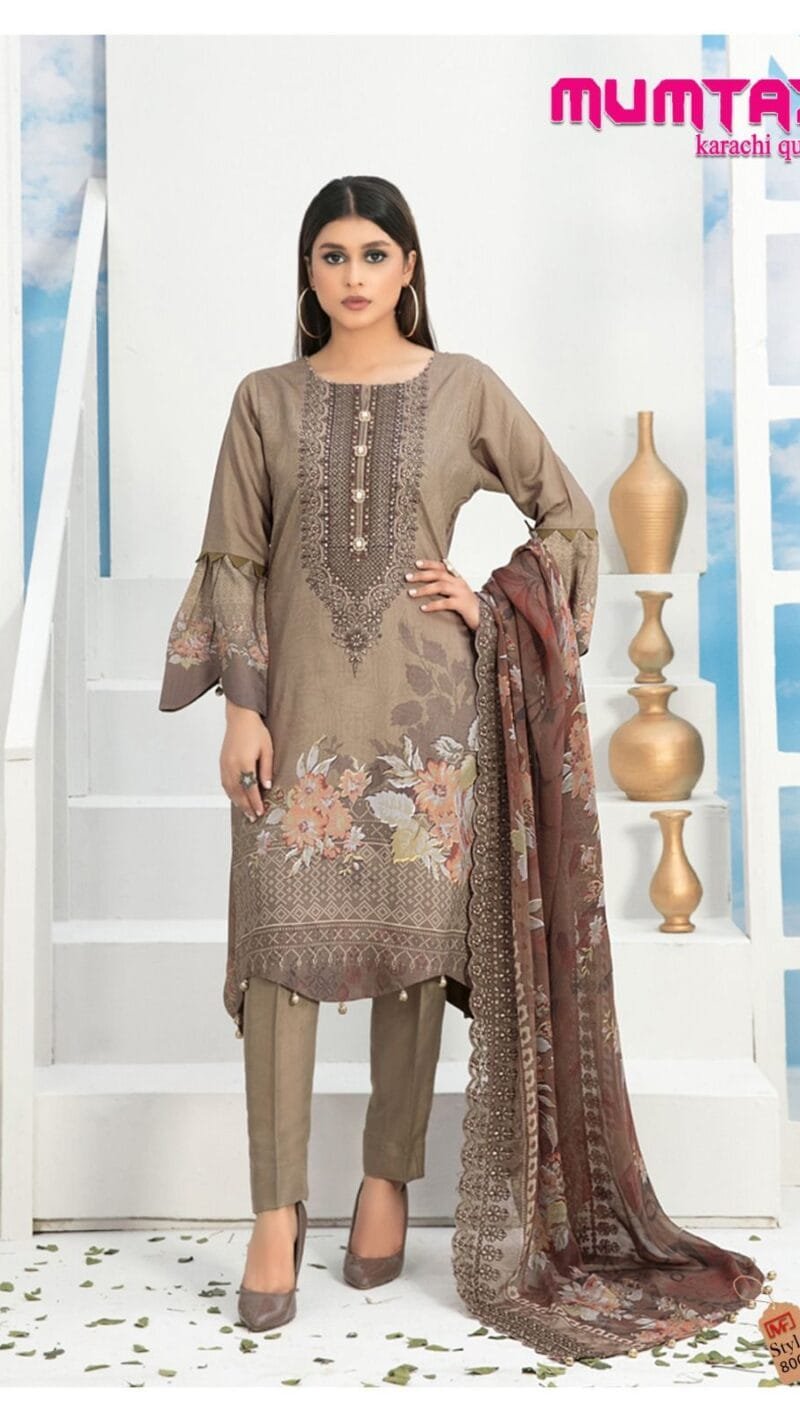 Mumtaz Karachi Vol 8 Madhav Fashion Wholesale Cotton Dress Material