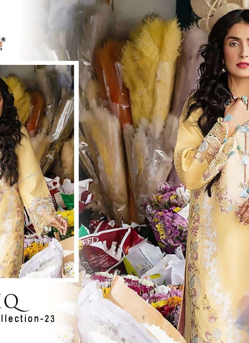 Mushq Luxury Lawn Collection 2023 Shree Fab