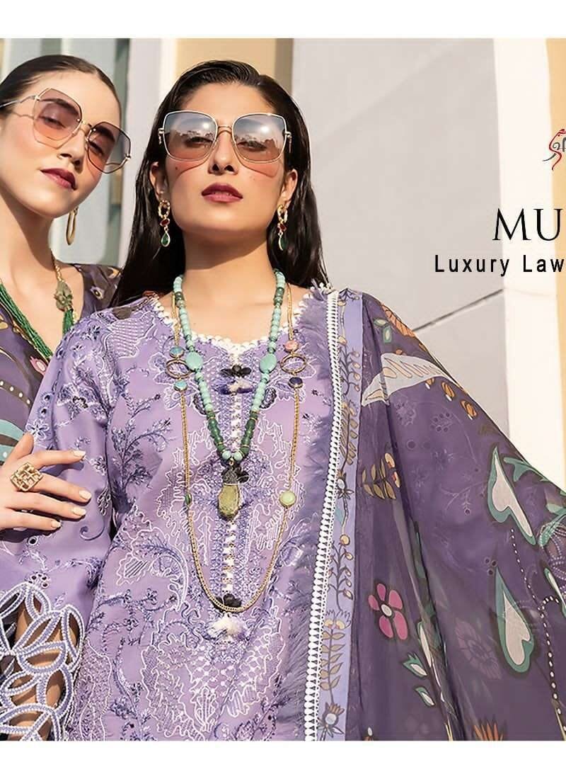 Mushq Luxury Lawn Collection 2023 Shree Fab