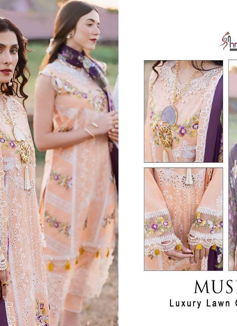 Mushq Luxury Lawn Collection 2023 Shree Fab