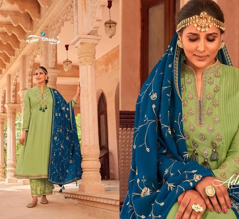 Mutiyar Your Choice Long Peplum With Heavy Dupatta