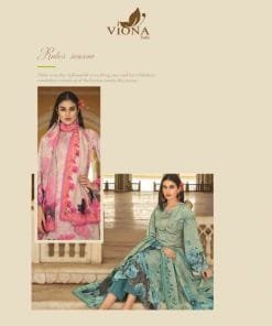 Naazma Viona Suits Mulmul Cotton Digital Printed