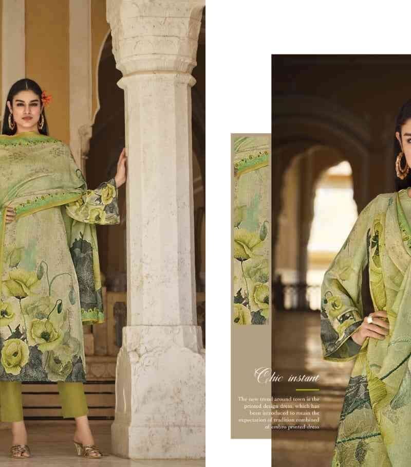 Naazma Viona Suits Mulmul Cotton Digital Printed