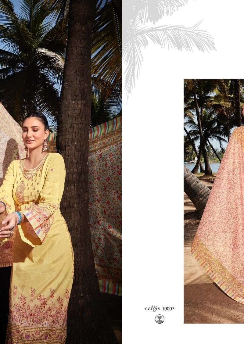 Nargis Mumtaz Arts Pure Lawn Camric Wholesale Dress Material