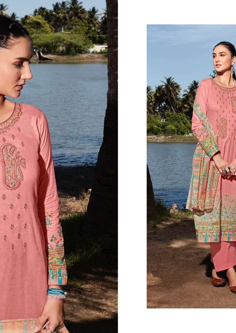 Nargis Mumtaz Arts Pure Lawn Camric Wholesale Dress Material