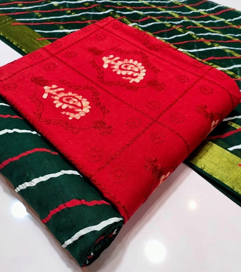 Nemi Wax Batik Leriyu With Work Vol 7 Wholesale Cotton Dress Material