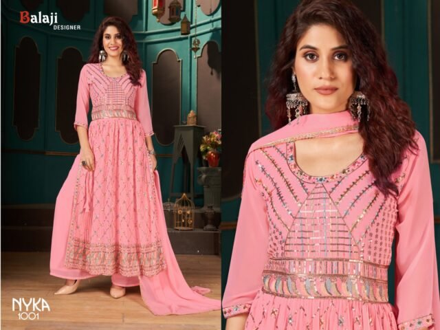 Nykaa Naayra Cut Balaji Designer Wholesale Salwar Kameez