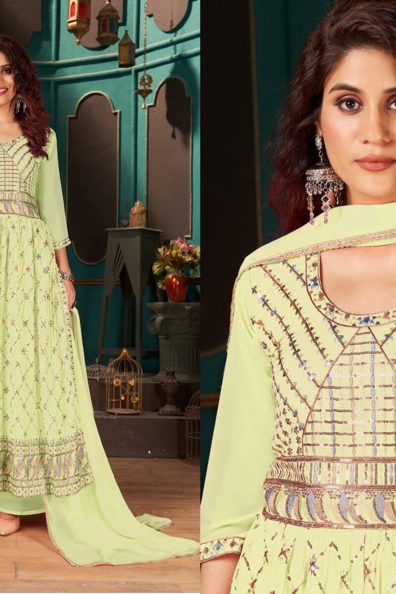 Nykaa Naayra Cut Balaji Designer Wholesale Salwar Kameez