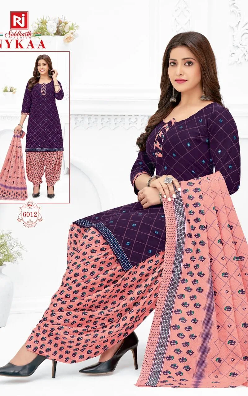 Nykaa Vol 6 Siddharth Wholesale Cotton Dress Material