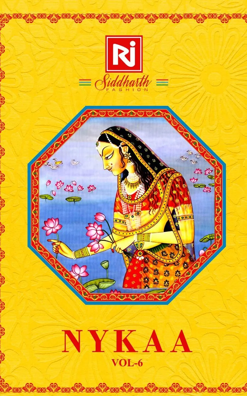 Nykaa Vol 6 Siddharth Wholesale Cotton Dress Material
