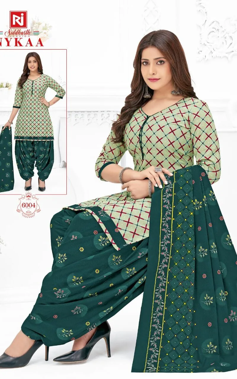 Nykaa Vol 6 Siddharth Wholesale Cotton Dress Material