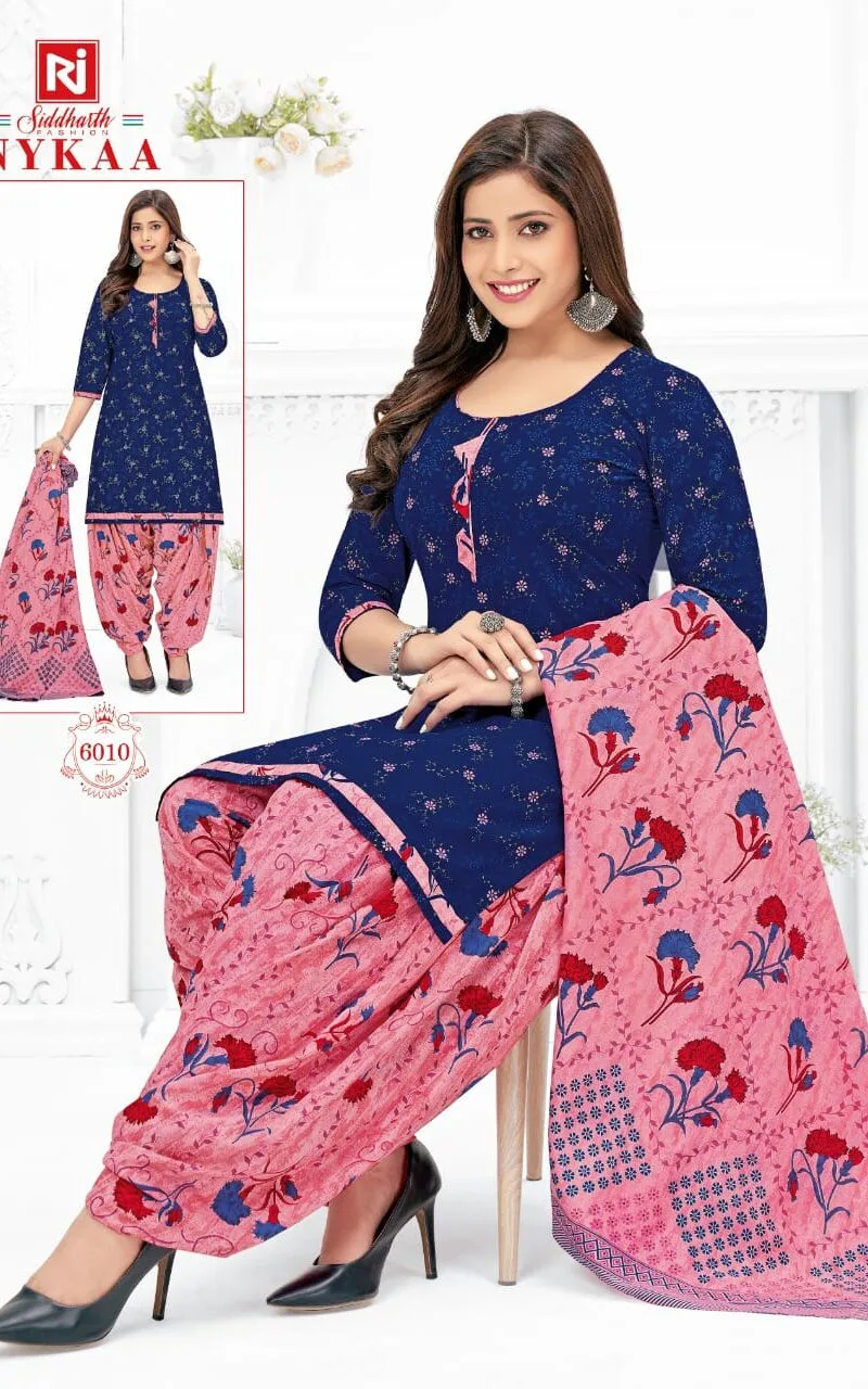 Nykaa Vol 6 Siddharth Wholesale Cotton Dress Material