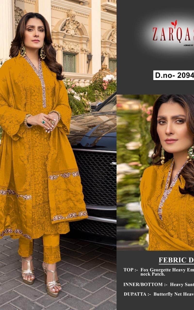 Pakistani Gown Simple