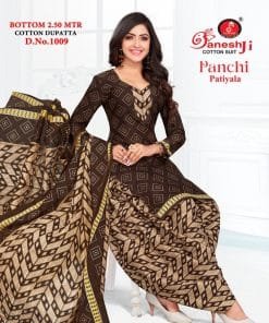 Panchi Vol 1 Ganeshji Wholesale Cotton Dress Material