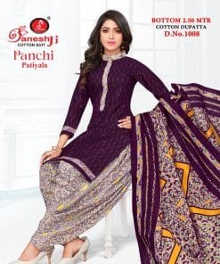 Panchi Vol 1 Ganeshji Wholesale Cotton Dress Material