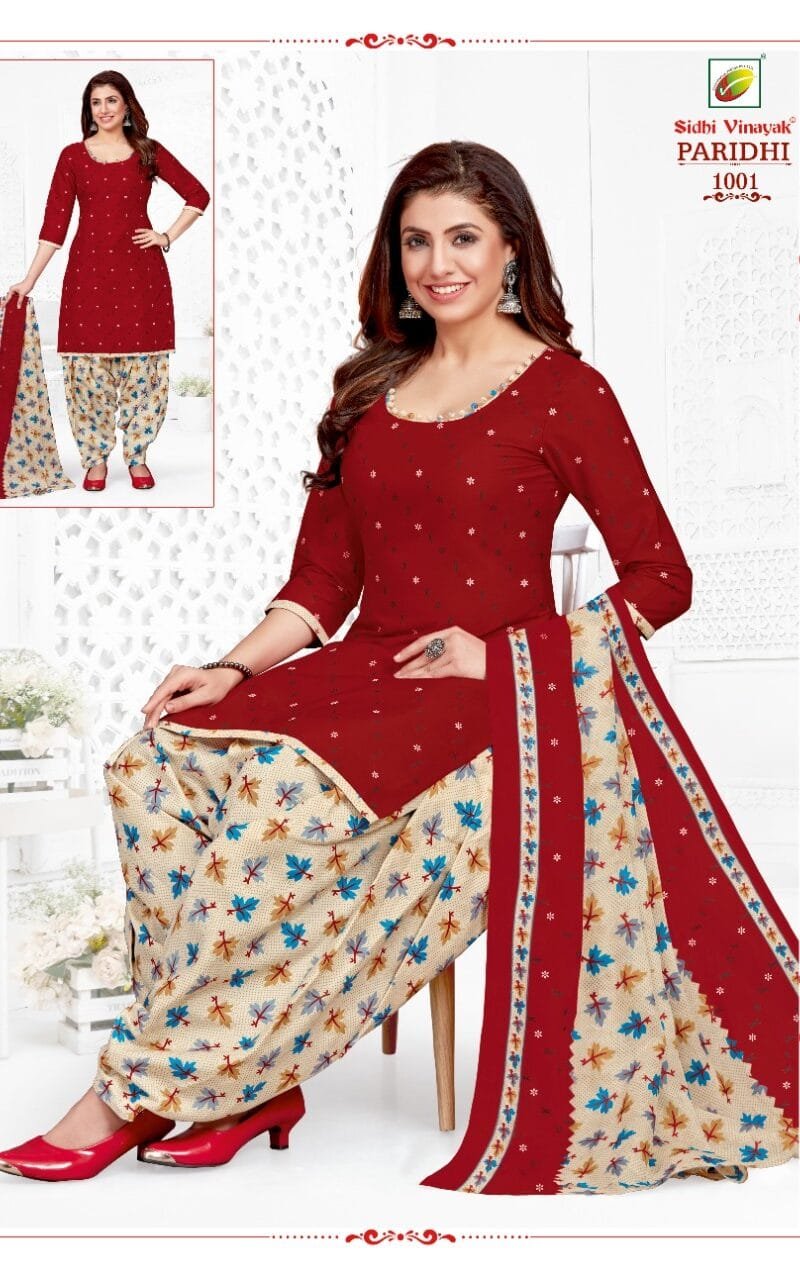 Paridhi Vol 1 Wholesale Cotton Dress Material