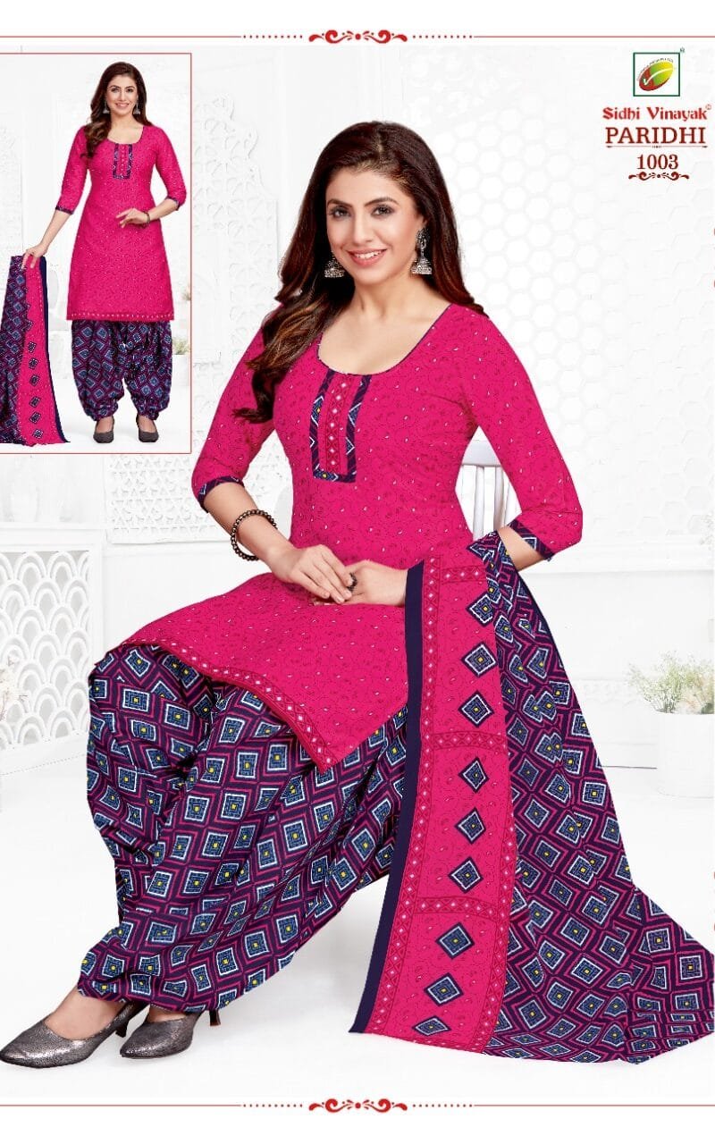 Paridhi Vol 1 Wholesale Cotton Dress Material