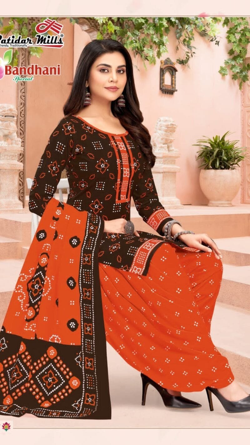 Patidar Bandhani Special Vol 32 Wholesale Cotton Dress Material