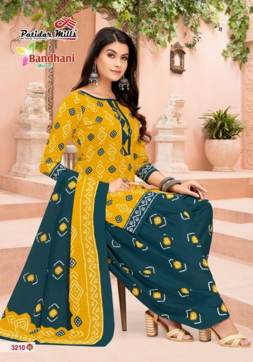 Patidar Bandhani Special Vol 32 Wholesale Cotton Dress Material