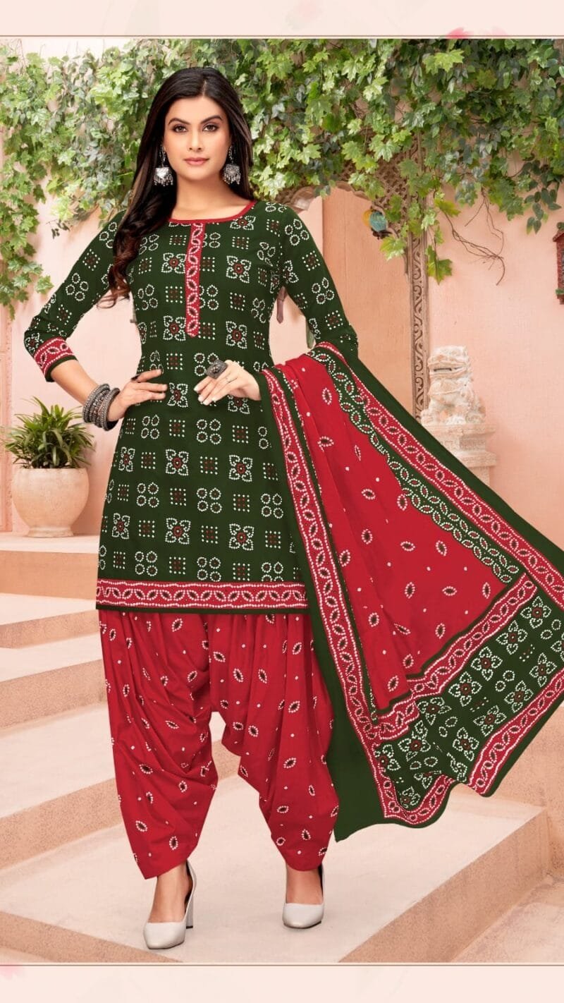 Patidar Bandhani Special Vol 32 Wholesale Cotton Dress Material