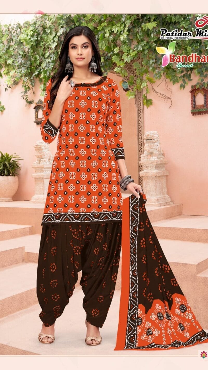 Patidar Bandhani Special Vol 32 Wholesale Cotton Dress Material