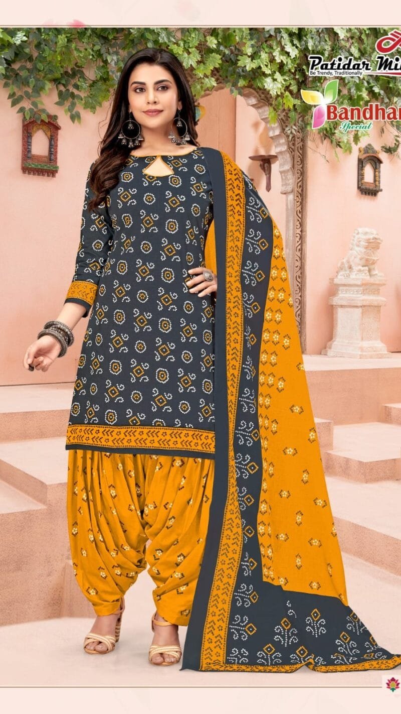 Patidar Bandhani Special Vol 32 Wholesale Cotton Dress Material