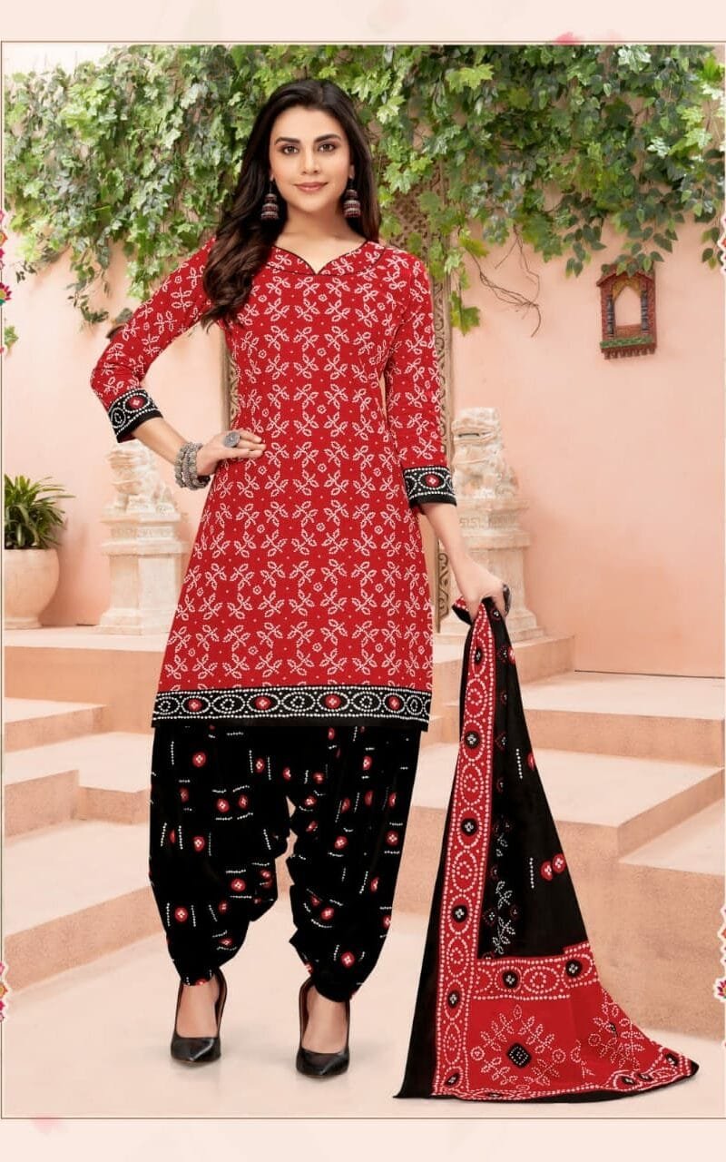 Patidar Bandhani Special Vol 32 Wholesale Cotton Dress Material