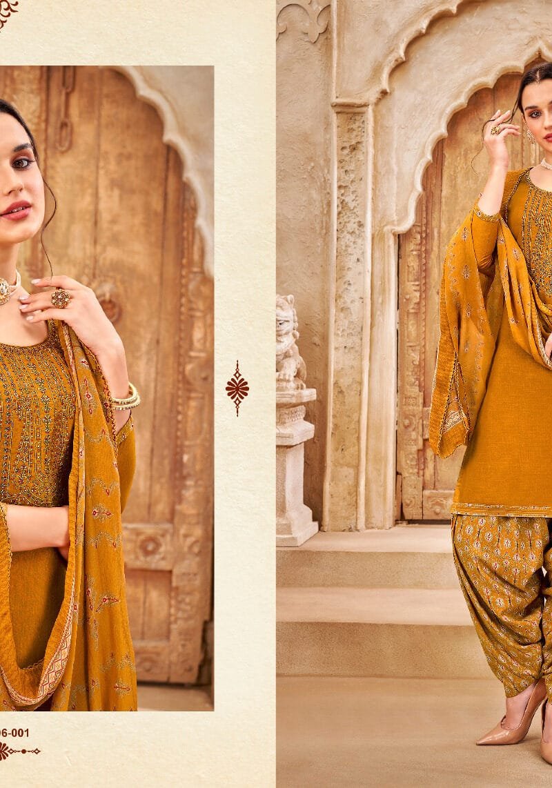 Patiyala Fusion Vol 10 Alok Suit Pure Viscose Reyon Slub Dress Material