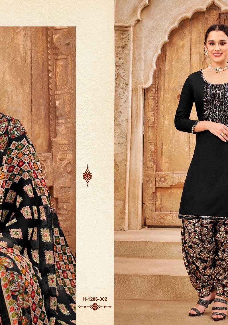 Patiyala Fusion Vol 10 Alok Suit Pure Viscose Reyon Slub Dress Material