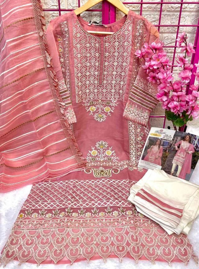 Ramsha Readymade Wholesale Pakistani Salwar Suits
