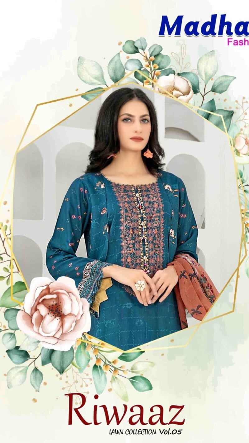 Riwaaz Vol 5 Madhav Wholesale Cotton Dress Material