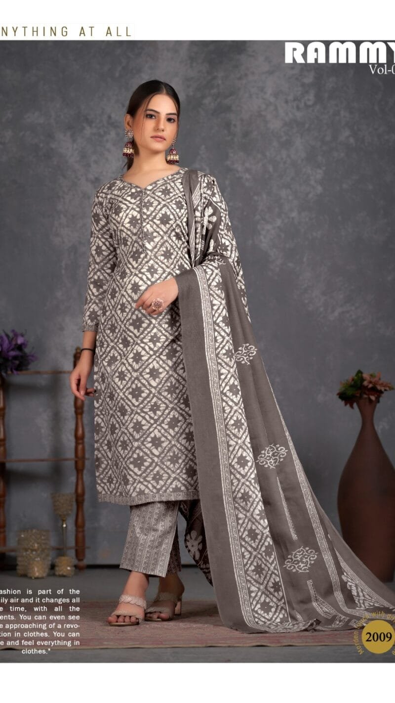 Rummy Vol 2 Skt Suits Batik Wholesale Cotton Dress Material