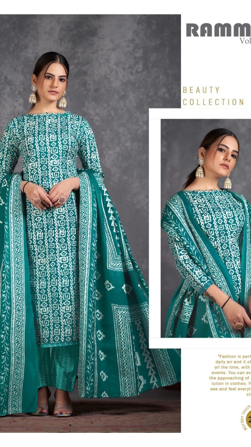 Rummy Vol 2 Skt Suits Batik Wholesale Cotton Dress Material