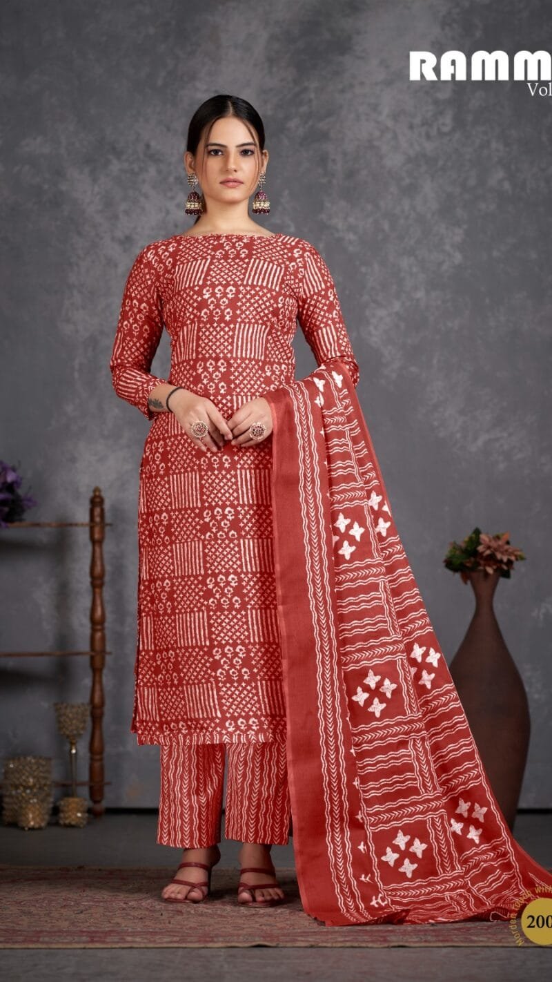Rummy Vol 2 Skt Suits Batik Wholesale Cotton Dress Material