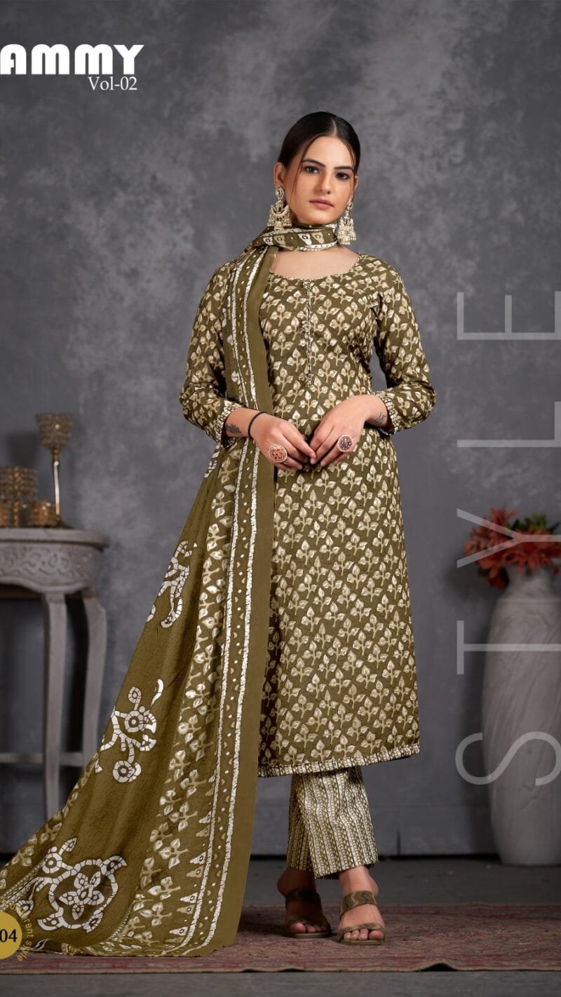 Rummy Vol 2 Skt Suits Batik Wholesale Cotton Dress Material