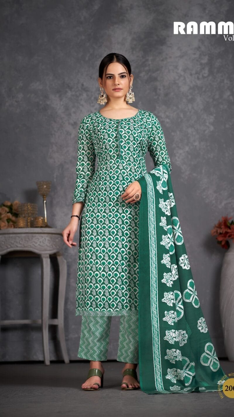 Rummy Vol 2 Skt Suits Batik Wholesale Cotton Dress Material