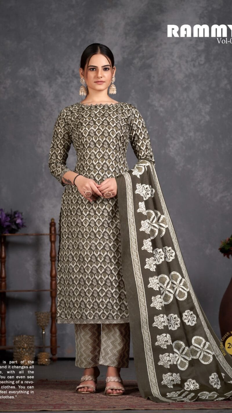 Rummy Vol 2 Skt Suits Batik Wholesale Cotton Dress Material