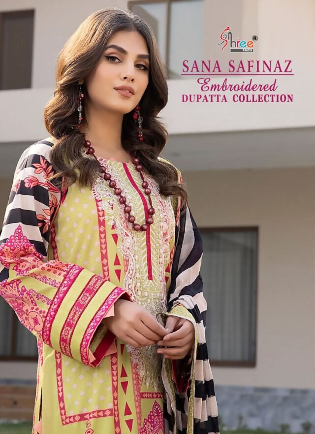 Sana Safinaz Embroidered Dupatta Collection Shree Fabs