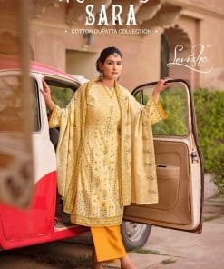 Sara Levisha Pure Cotton Digital Style Printed Sarvoshki Daimond