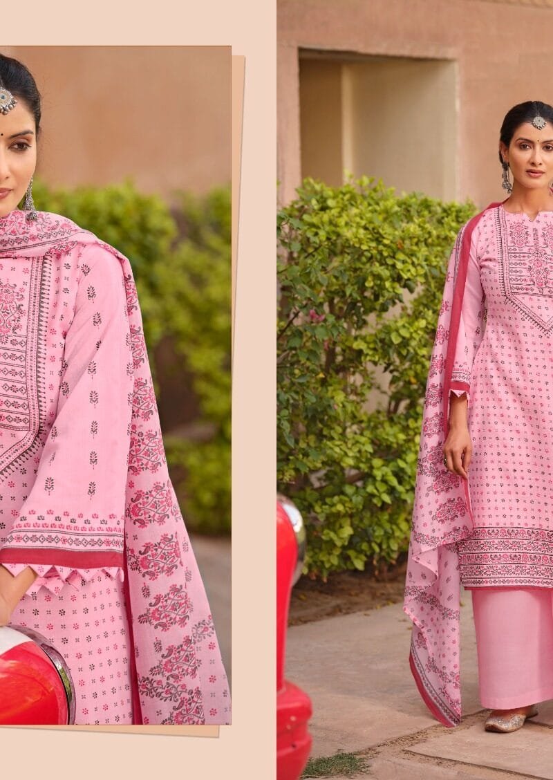 Sara Levisha Pure Cotton Digital Style Printed Sarvoshki Daimond