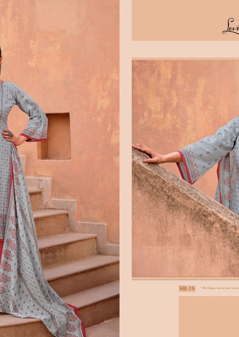 Sara Levisha Pure Cotton Digital Style Printed Sarvoshki Daimond