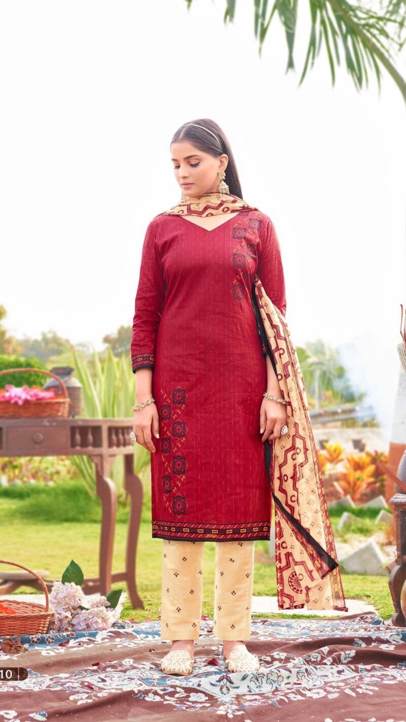 Sc Liza 8th Edition Wholesale Cotton Dress Material