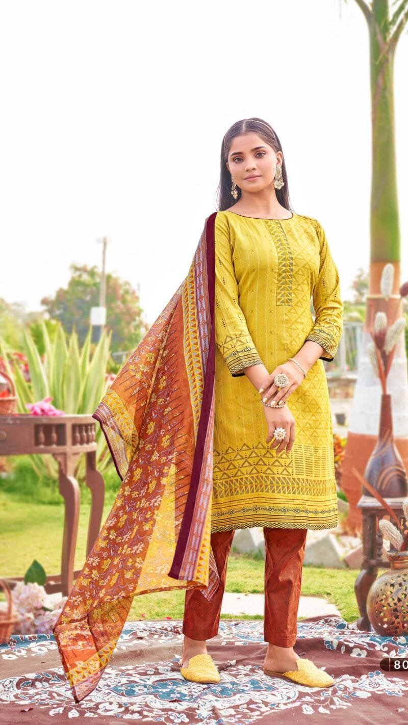 Sc Liza 8th Edition Wholesale Cotton Dress Material