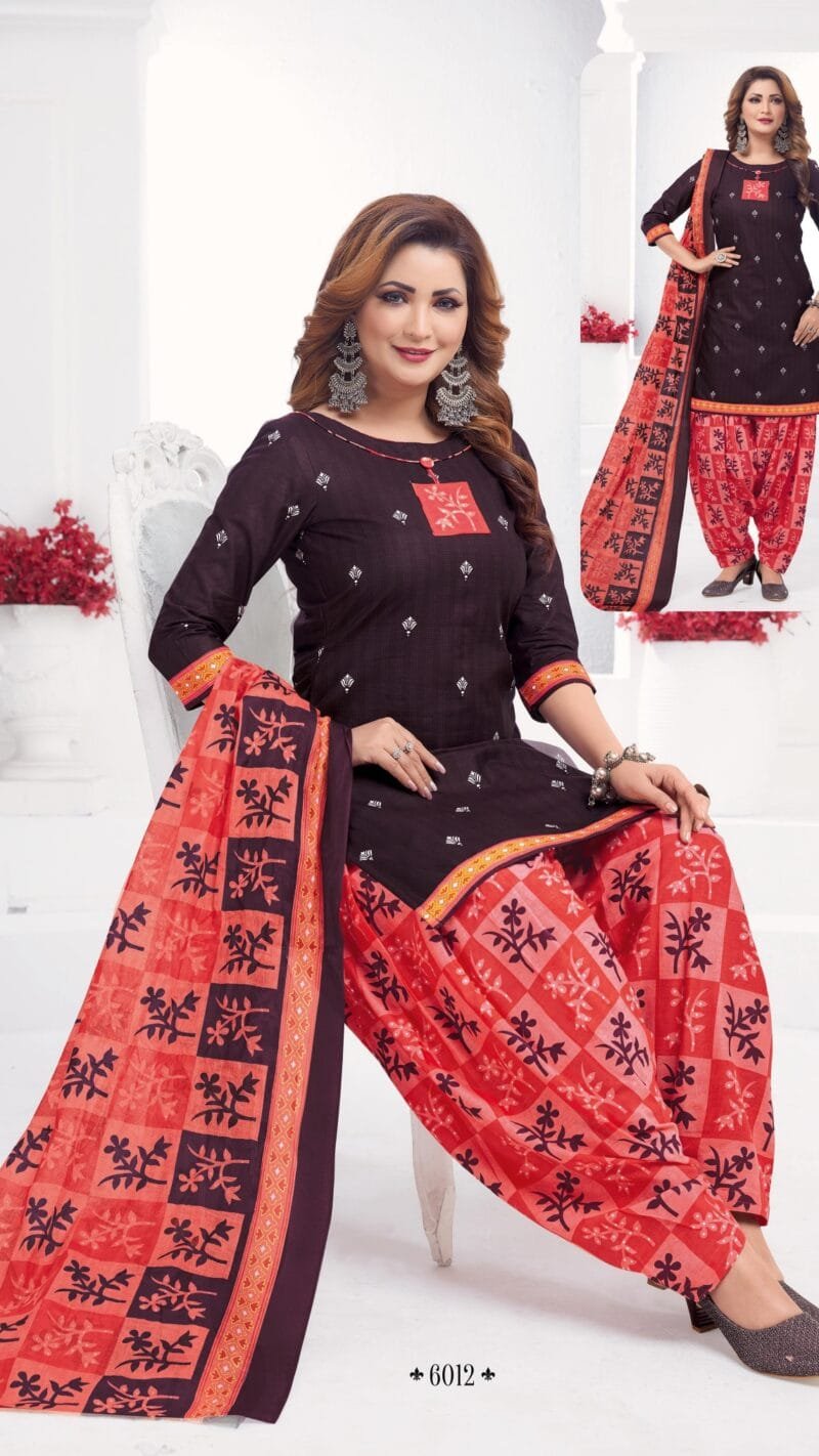 Sc Punjabi Patiyala Vol 6 Wholesale Cotton Dress Material