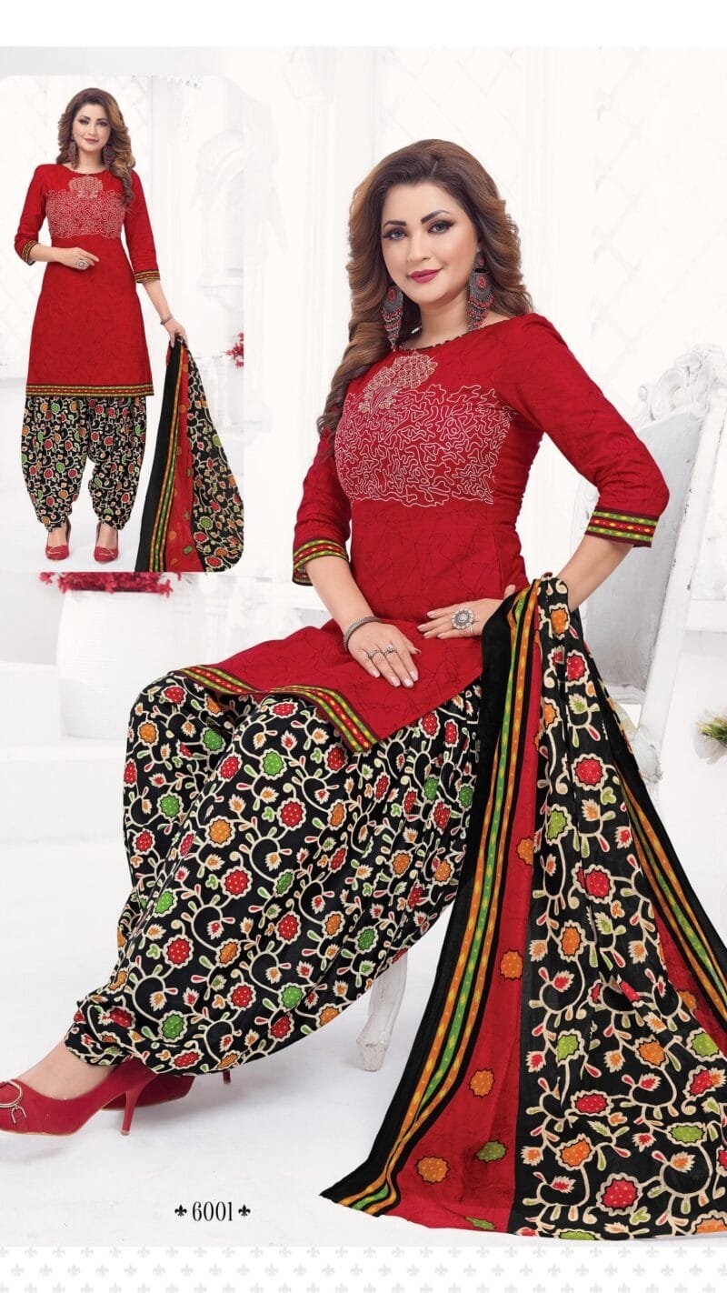 Sc Punjabi Patiyala Vol 6 Wholesale Cotton Dress Material