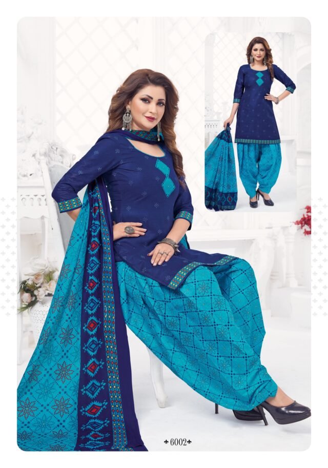 Sc Punjabi Patiyala Vol 6 Wholesale Cotton Dress Material