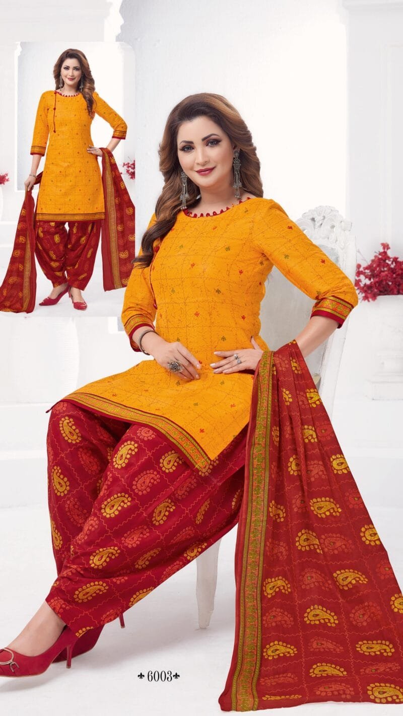 Sc Punjabi Patiyala Vol 6 Wholesale Cotton Dress Material