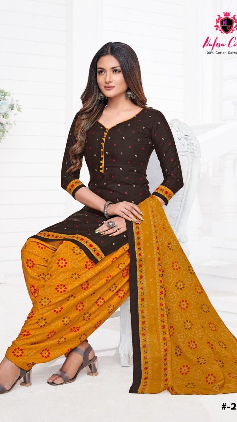 Seven Star Vol 2 Nafisa Cotton Wholesale Cotton Dress Material