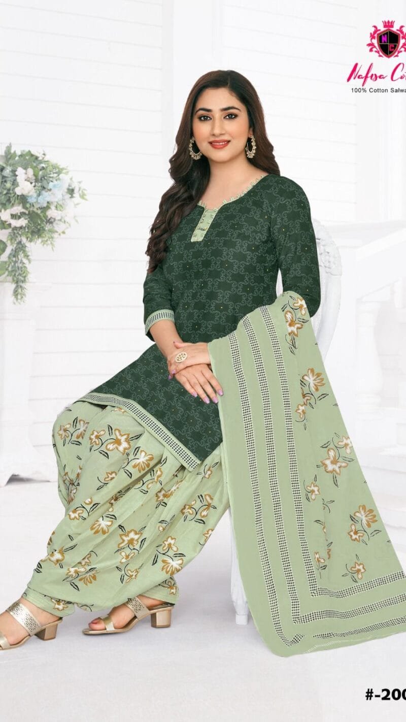 Seven Star Vol 2 Nafisa Cotton Wholesale Cotton Dress Material